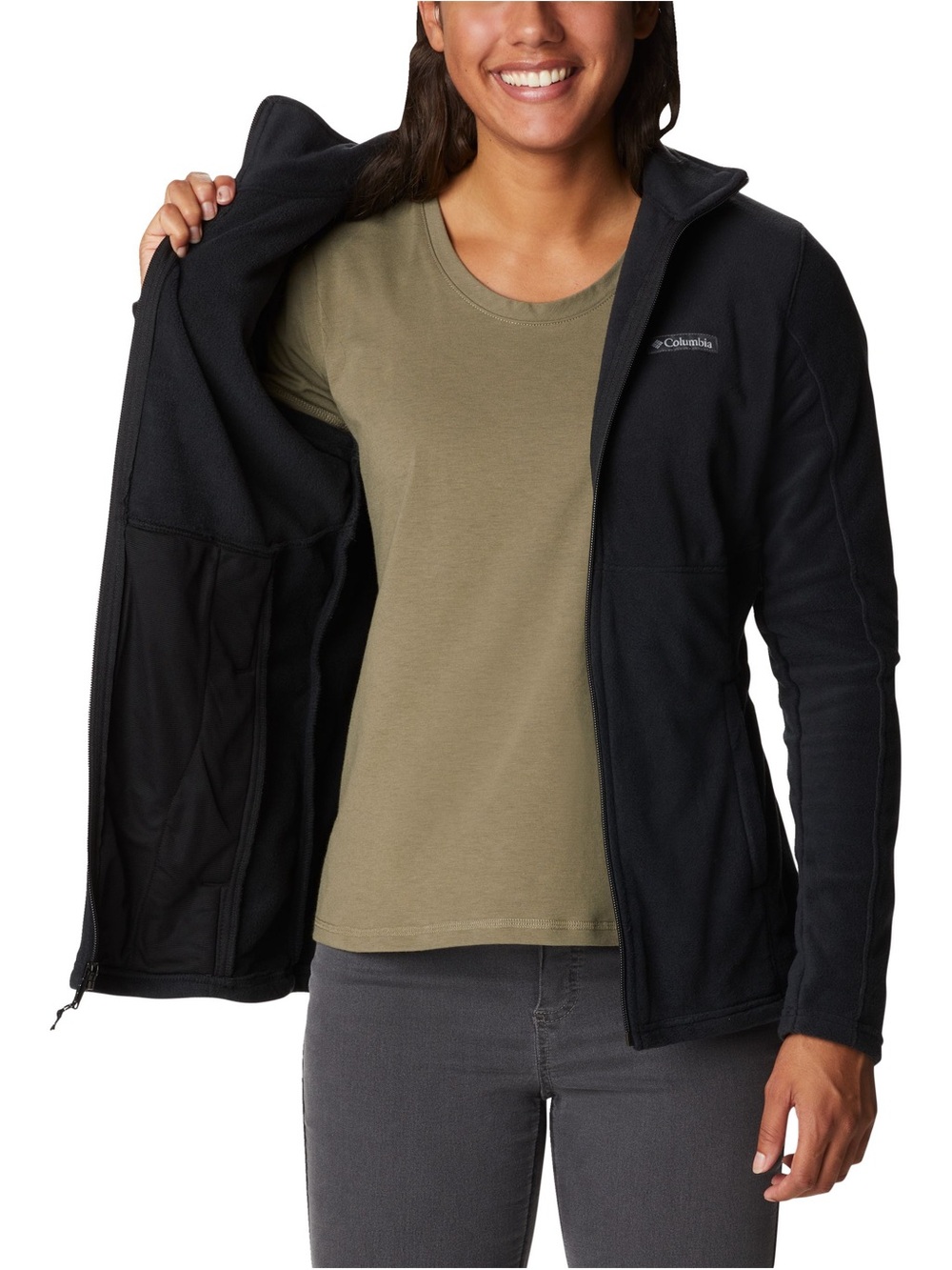 Columbia Women's Basin Trail III Full Zip Jacket Black Size Large - Picture 5 of 11
